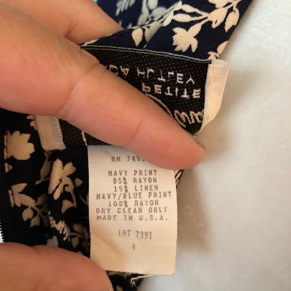 90’s culottes floral romper - Picture 6 of 8